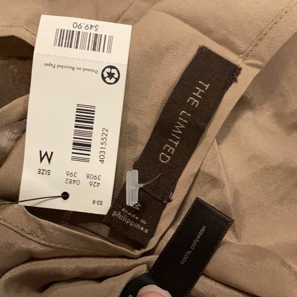 M - THE LIMITED - NWT - reversible sequin cream tank - Picture 6 of 16